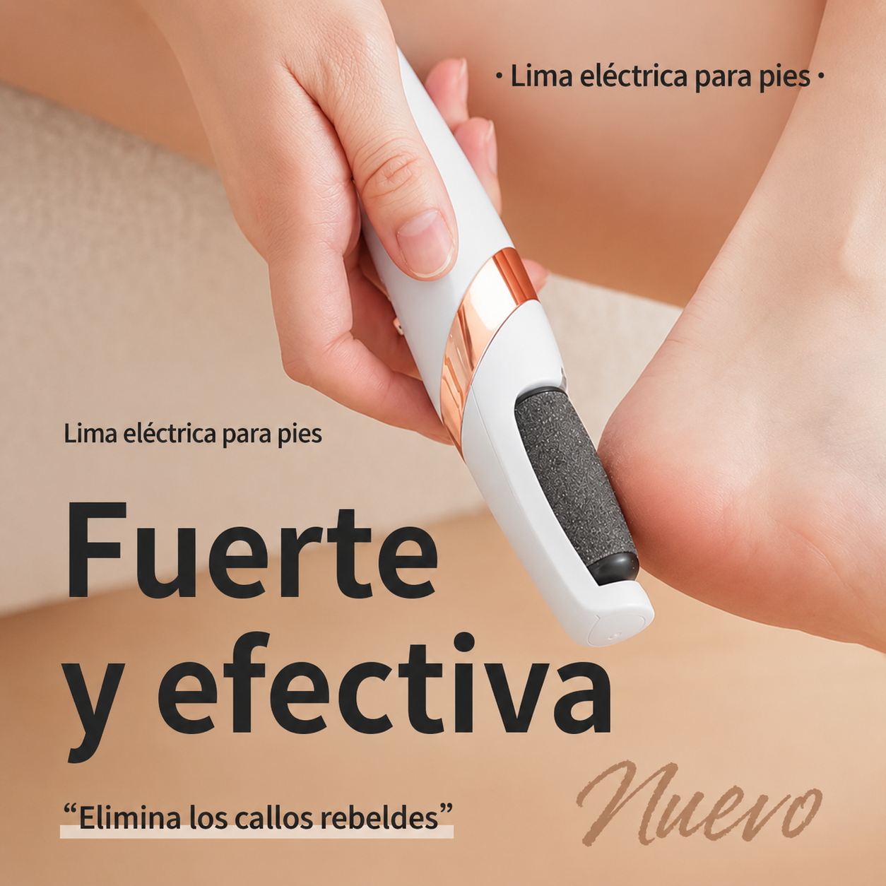 Removedor electricos para callos de pies